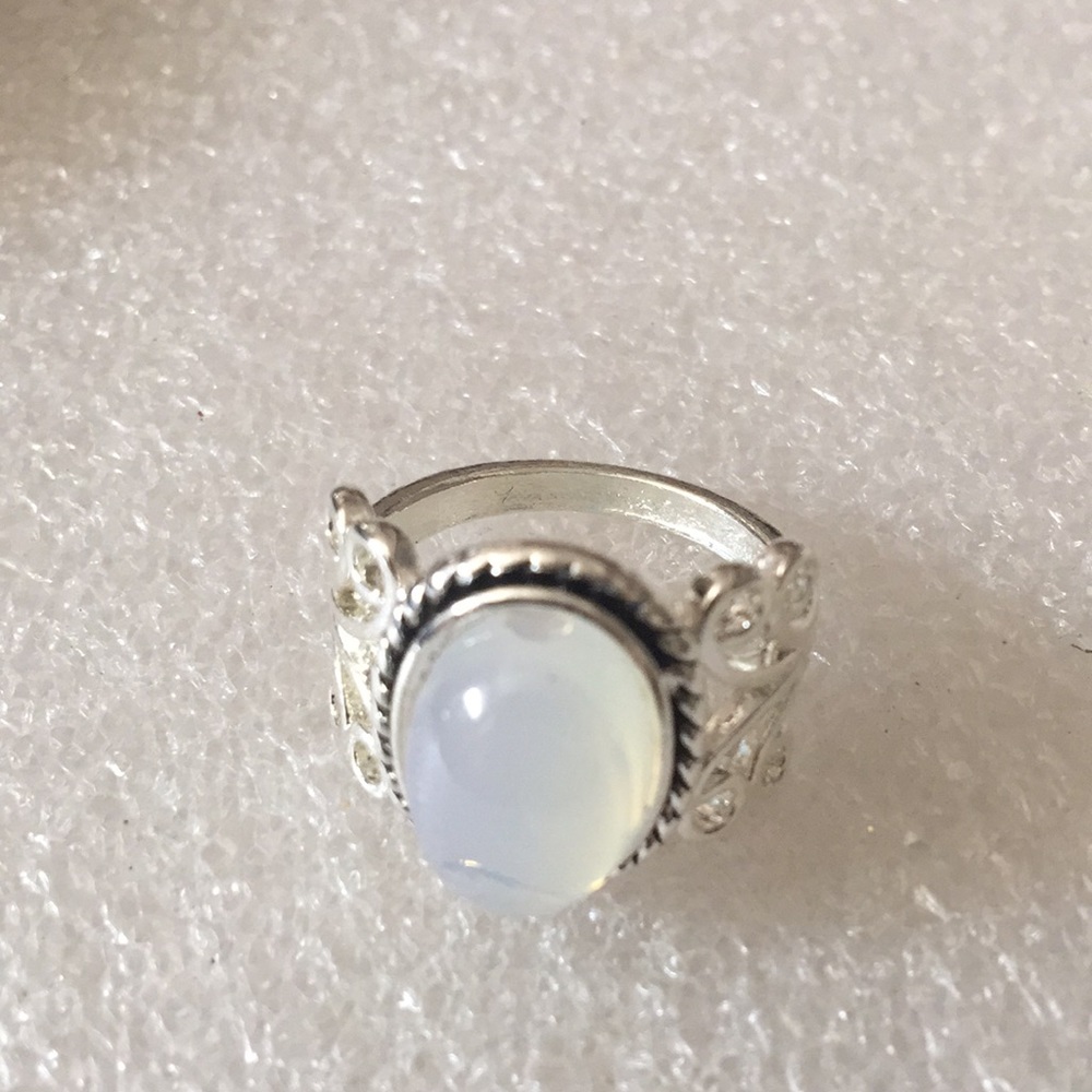 925 moonstone ring